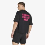 Tričko adidas Adi365 Cheering T-Shirt Black/ Shock Pink L