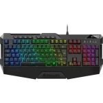 Sharkoon SKILLER SGK4 čierna / herná klávesnica / drôtová / RGB / Rubberdome spínač / IT (4044951026265)