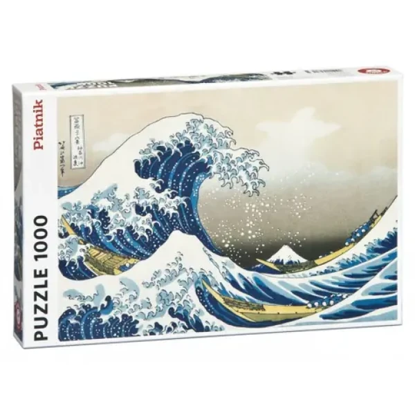 Piatnik Hokusai Veľká vlna pri pobreží Kanagawy
