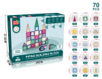 Mamido Mamido Magnetická stavebnica Piping building blocks 70 dielikov