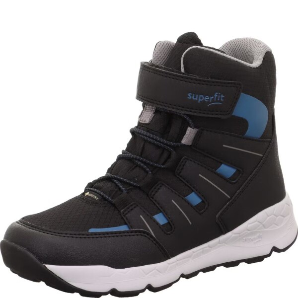 Chlapčenské zimné topánky FREE RIDE Black/Blue GTX Superfit 1-000568-0010 - 40