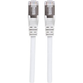 Intellinet 741910 RJ45 sieťové káble, prepojovacie káble CAT 6a (surový kábel CAT 7) S/FTP 7.50 m biela bez halogénov 1 ks; 741910