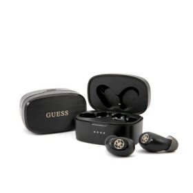 GUESS Wireless 5.0 4H Stereo Headset čierna / Bluetooth 4.0 / IPX5 (3700740473887)