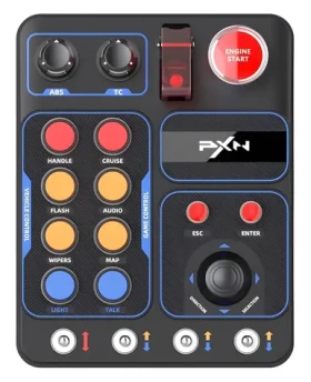 PXN CB1 / Ovládací panel / 30+ programovateľných tlačidiel / RGB podsvietenie / USB / PC (PXN-CB1)