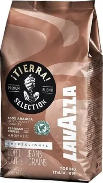 Lavazza Tierra 1 kg / Zrnková káva / 100% Arabica (8000070051423)
