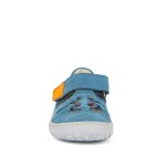 Detské barefoot sandále ELASTIC Jeans Froddo G3150262-14 svetlo modrá - 25