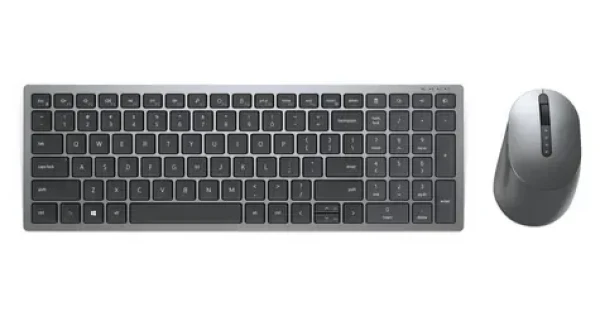 DELL KM7120W BE sivá / Set bezdrôtovej klávesnice a myši / BE / 2.4GHz / Bluetooth / USB (KM7120W-GY-BEL)