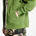 Mikina A BATHING APE College Monogram Relaxed Fit Shark Full Zip Hoodie Green S