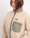 Patagonia W's Classic Retro-X Jacket Dark Natural w/River Rock Green M