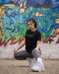 Vilgain Logo Tee – L Čierna