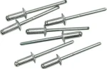 Vorel Nity hliníkové 3,2 x 6,4 mm 50 ks / Nity / O 3,2 mm / dĺžka 6,4 mm