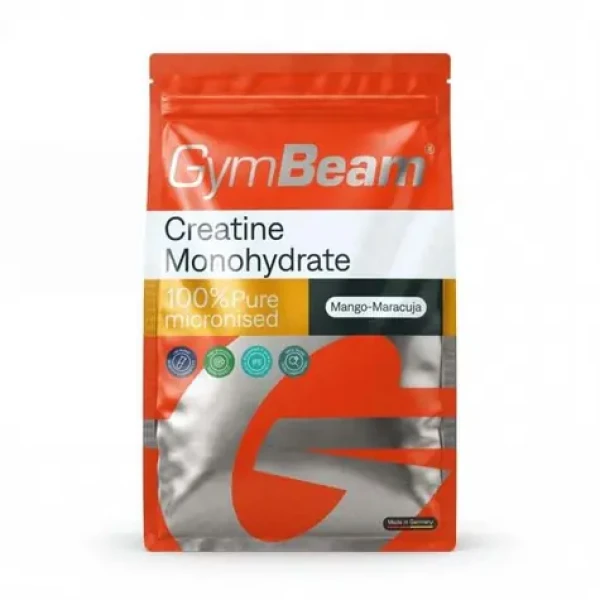 100% Mikronizovaný kreatín monohydrát - GymBeam (mango marakuja, 1500 g) (3885-81-1500g-mangomaracuja-01)