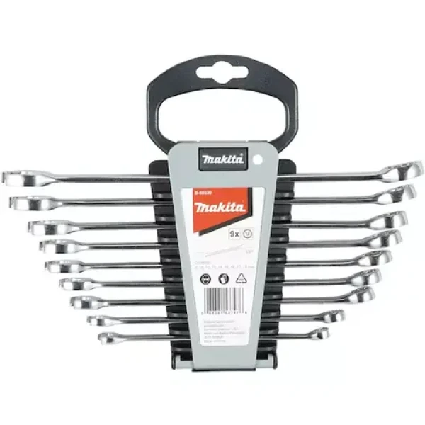 Makita B-65539 / sada očkoplochých kľúčov 9 ks (B-65539)