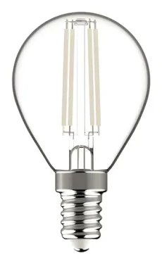 Avide LED žiarovka Filament Mini Globe E14 4,5W / náhrada 40W / 2700K / 470lm / teplá biela (AWLFMG14WW-4.5W)