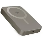 Epico UltraPack EM71 MagSafe Qi2 titánová / Bezdrôtová powerbanka / 10000 mAh / USB-C / 15W (9915112100085)