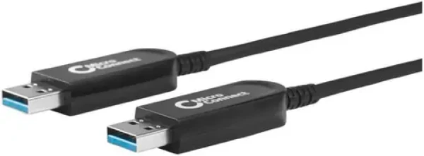 MicroConnect Premium Optic Fiber kábel USB3.0 A (M) - USB3.0 A (M) 15m čierna / 5000Mbit/s (USB3.0AA15BOP)