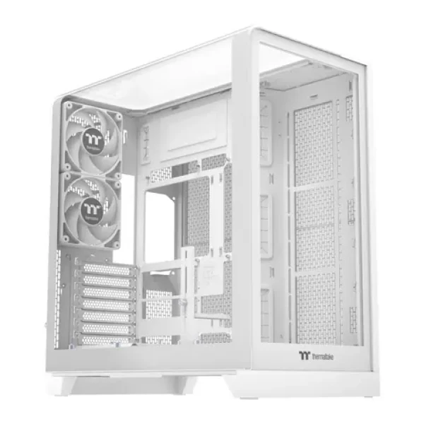 Thermaltake View 390 TG biela / ATX / 2x USB-A 3.2 / 1x USB-C 3.2 / 2x 120mm / bez zdroja / priehľadná bočnica (CA-11F-00M6WN-01)