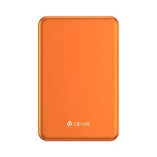 Devia Ultra13 oranžová / Powerbanka / 5000 mAh / PD 22.5W / magnetické uchytenie (6942297147515)