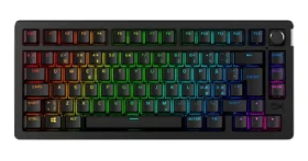 HyperX Alloy Rise 75 Wireless čierna / Mechanická herná klávesnica / RGB podsvietenie / bezdrôtová / USB-C (91Y91AA)