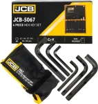 JCB Sada nástrčných hlavíc 12-24 mm / Sada kľúčov / 6 ks / v kufríku (JCB-5067)