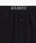 Pánske boxerky Atlantic 2MBX-025/24 A'2 M-2XL černo-modrá L