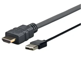 VivoLink Pre HDMI a USB 2.0 M na HDMI a USB 2.0 M kábel 1m / 2K 4K @ 60Hz (PROHDMIUSB1)