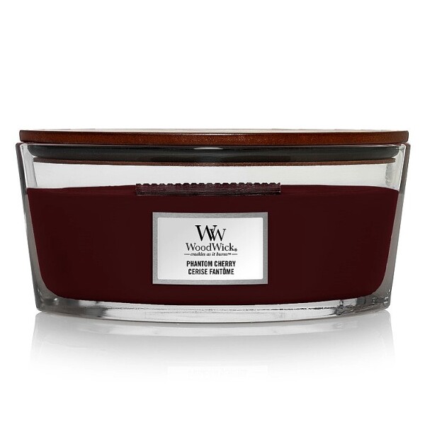 Woodwick Phantom Cherry sviečka loď