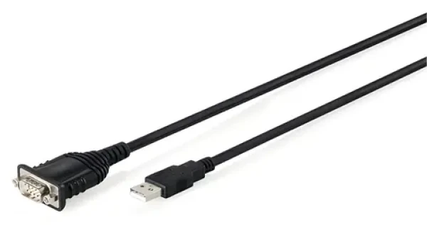 Digitus USB 2.0 - RS232 adaptér čierna / Adaptér / USB Typ-A / RS-232 / 1,8 m (DA-70172)