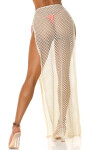 Sexy Koucla Highwaist Net Maxi Skirt / Cover-Up NEONCORALL L/XL