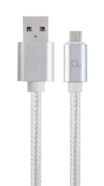 Gembird CCB-MUSB2B-AMBM-6 Micro USB kábel 1.8 m šedá / USB-A (M) - Micro USB (M) (CCB-MUSB2B-AMBM-6)