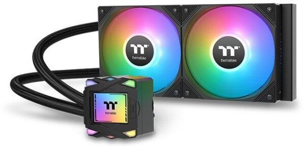 Thermaltake Thermaltake LA240 ARGB Płyta główna Sada do chłodzenia płynami 12 cm Čierny 1 ks
