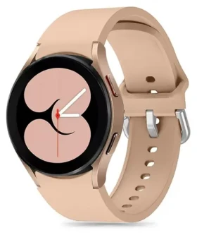 Tech-Protect Silicone Strap béžová / Remienok / pre Samsung Galaxy Watch 4/5/5 Pro/6/7/FE / silikónový