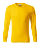 Tričko Resist LS unisex žlté 3XL