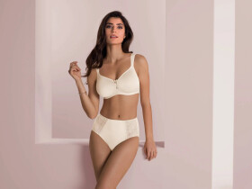 Dámske nohavičky s vyšším strihom + Havanna 1512 – Anita 44 starorůžová