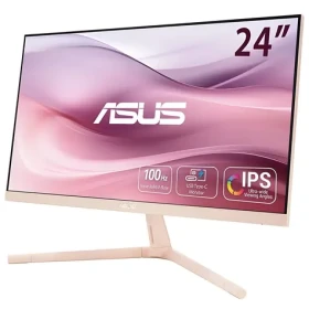 23.8" Asus VU249CFE-P ružová/béžová / Monitor / IPS / Full HD / 100 Hz / USB-C / Adaptive-Sync (90LM09JO-B01K70)
