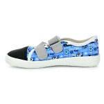 Jonap Airy modrý futbal slim barefoot tenisky 22 EUR