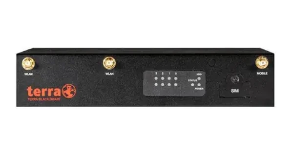 Securepoint Black Dwarf Pro G5 / UTM firewall / Wi-Fi 5 / 4X LAN / VPN 420 Mbit/s / 15 užívateľov / 3 roky IL (SP-BD-1400185)