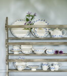 Strömshaga Kameninový džbán na mlieko Viola Leaf Blue