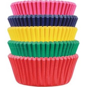 Farebné mini košíčky na cupcakes, 100 ks - PME