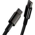 Baseus CATWJ-A01 Kábel USB-C (M) - USB-C (M) 2 m čierna / 100W (CATWJ-A01)