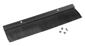 Lanberg 19" kefový panel čierny / Panel / káblový priechod (AK-1102-B)