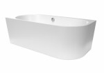 Voľne stojaca vaňa SAT Vision 160x75 cm akrylát ľavá SATVVI1600L SATVVI1600L