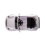Mamido Detské elektrické autíčko RUF CTR3 biele