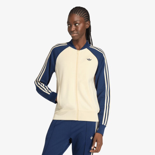 Mikina adidas Sst Classic Track Top Warm Vanilla/ Night Indigo L