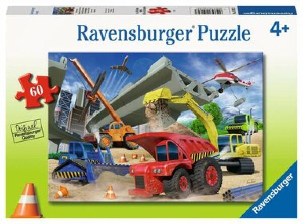 Ravensburger Stavebné vozidlá dielikov