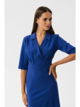Dámske šaty S348 Royal Blue - Stylove L Královská modř