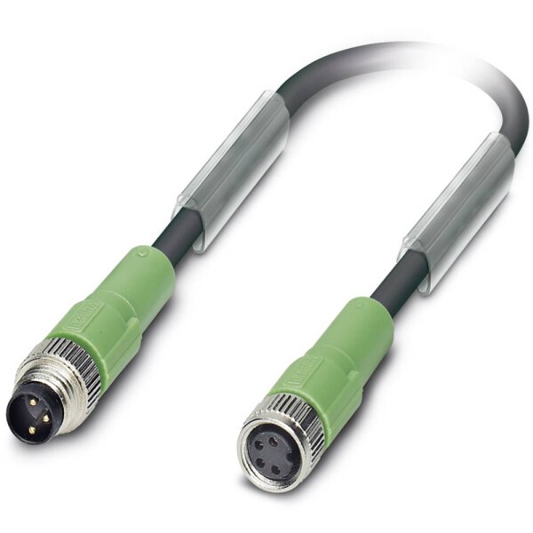 Sensor/Actuator cable SAC-3P-M 8MS/ 0,5-PUR/4P-M 8FS 1501333 Phoenix Contact; 1501333