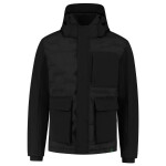 Puffer Jacket Bunda na opakované nosenie unisex čierna 2XL