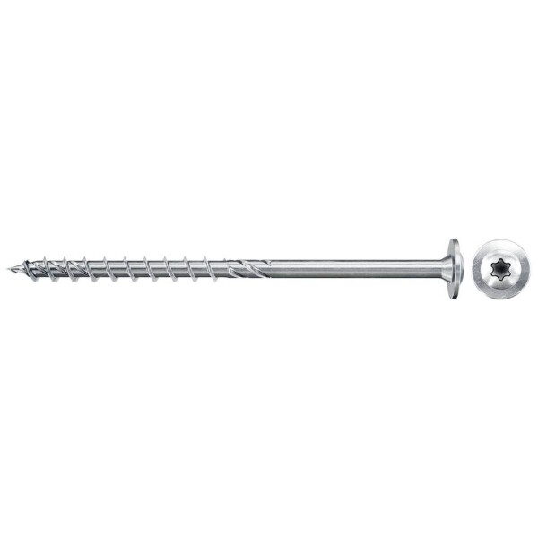 Fischer TK TX TG blvz 100 561804 skrutky do drevotriesky 6 mm 260 mm TX glavanizované zinkom 100 ks; 561804
