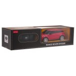 Mamido Autíčko na diaľkové ovládanie R/C Range Rover Evoque 1:24 červené